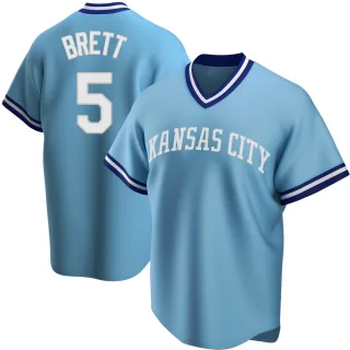 AUTHENTIC MAJESTIC 56 3XL KANSAS CITY ROYALS GEORGE BRETT FLEX BASE Jersey  SHARP