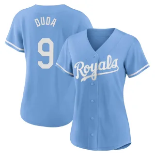 Lucas Duda #21 - Game Used World Series Blue Alt. Road Jersey - Worn During  World Series Game 1 - Mets vs. Royals - 10/27/15 - JB081119