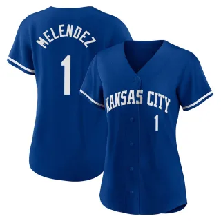 Kansas City Royals MJ Melendez Autographed WHITE Custom Jersey - BECKE